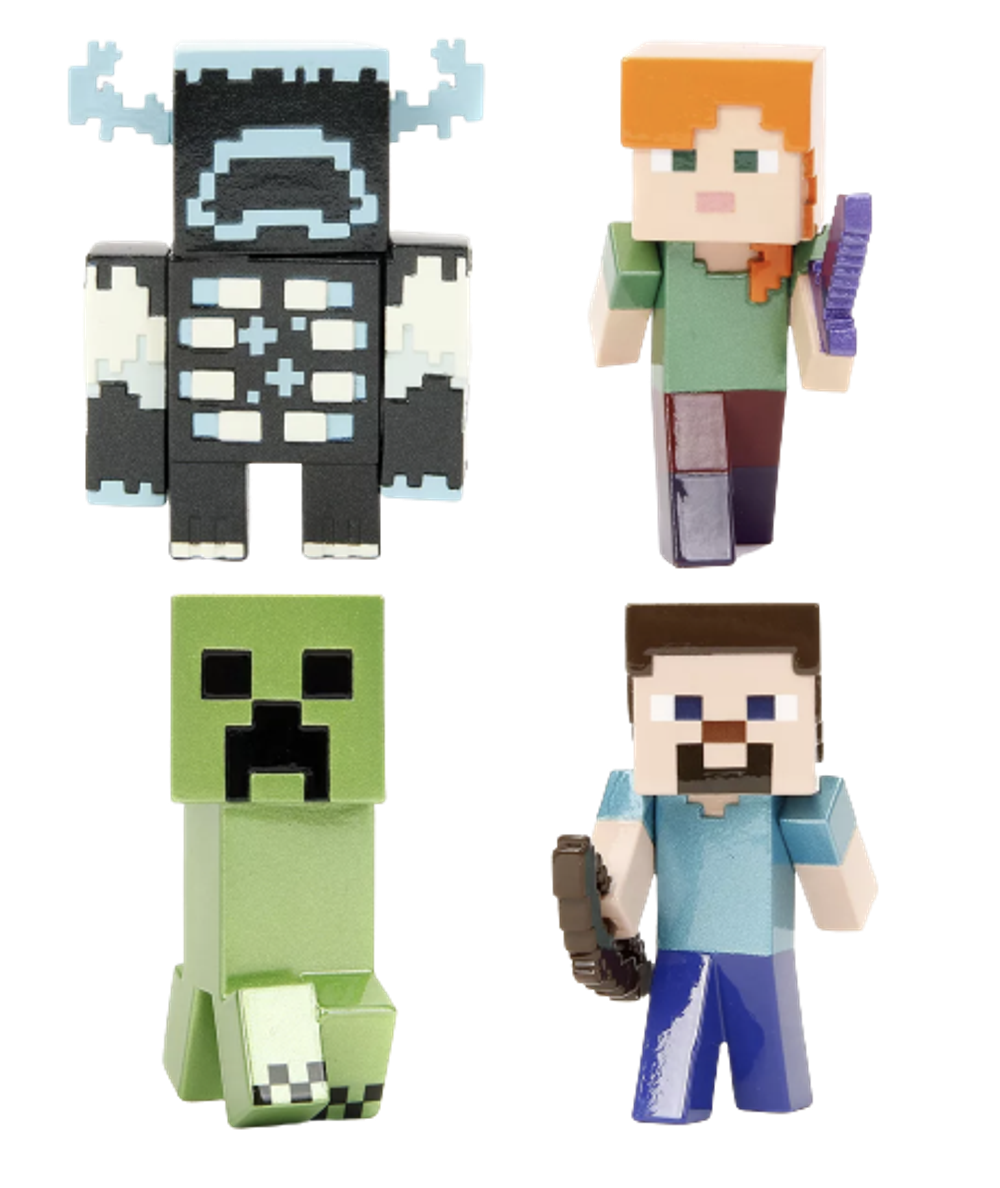 Набор Фигурок Minecraft Figures (4 Packs)