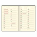 Ежедневник датированный 2025, А5, 138x213 мм, BRAUBERG "Cayman", под кожу, бордовый/коричневый, 115769