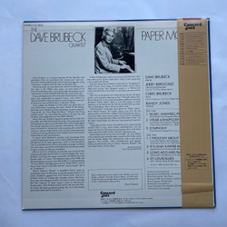 Винтажная виниловая пластинка LP The Dave Brubeck Quartet Paper Moon (Япония 1982) (Оби)