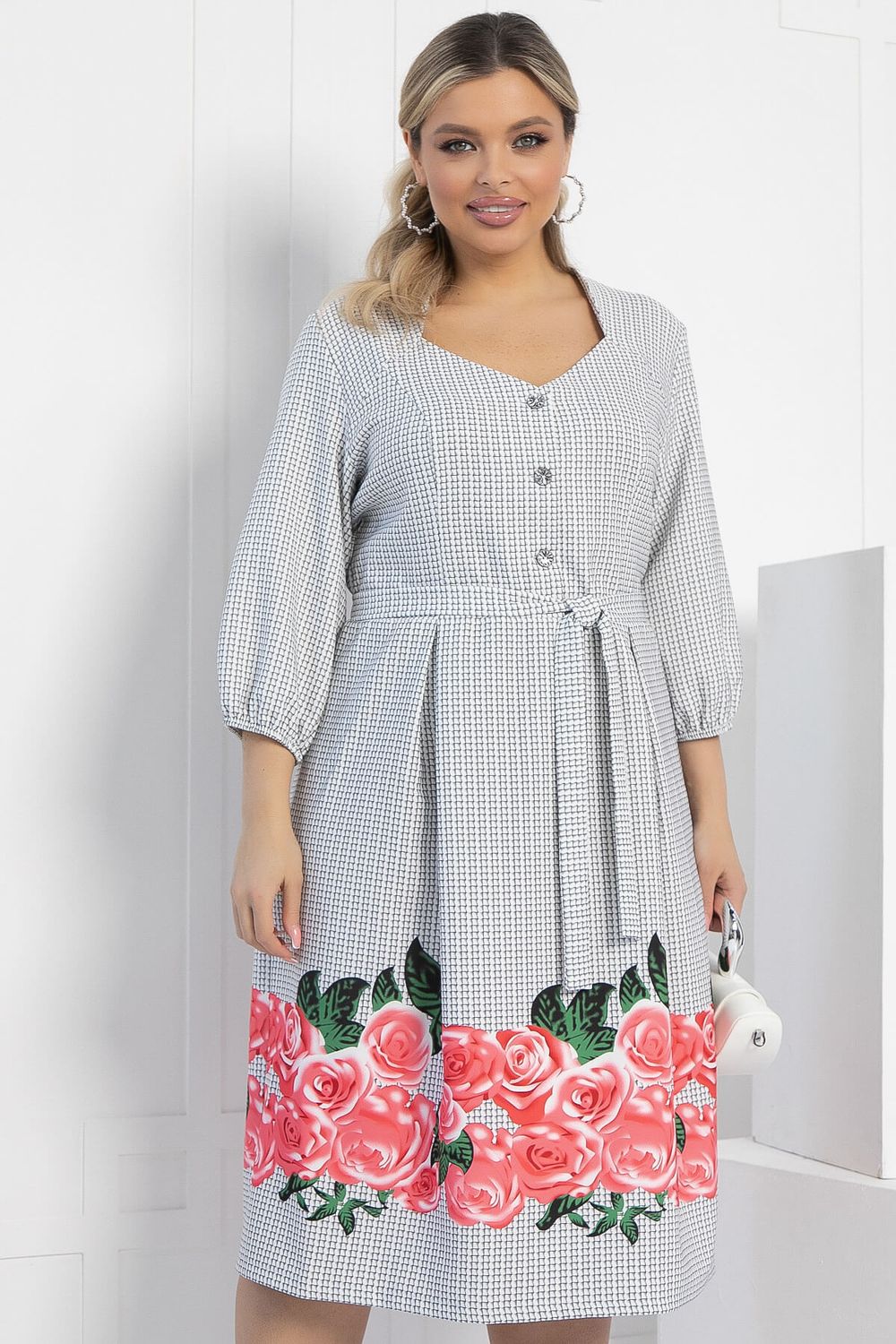 Платье Вершина восхищения (белое) П12880-3М LT Collection