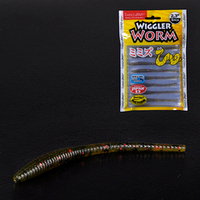 Слаги съедобные Wiggler Worm, 2.3in (5.84 см), цвет PA03, 9шт/уп