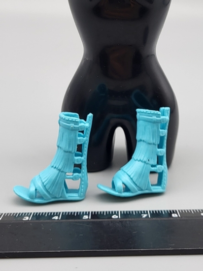 Обувь для куклы Барби винтаж босоножки 0614