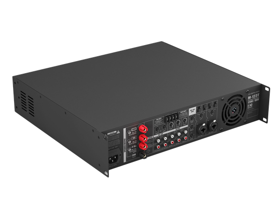 CVGAUDIO M-123T профессиональный микшер-усилитель, мощность 120W/100V