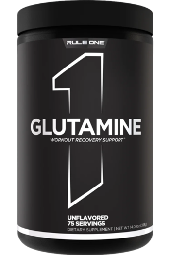 Rule One Glutamine 398 g , Глютамин без вкуса
