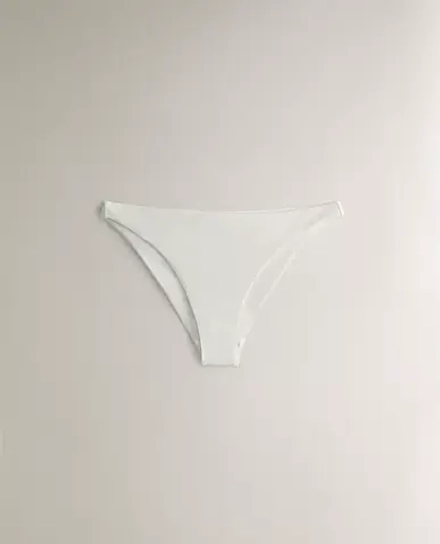 ZARA HOME КЛАССИЧЕСКИЕ БИКИНИ ПЛАВКИ, ЭКРЮ