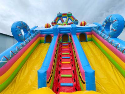 Коммерческий надувной батут «Парк развлечений 2» 10*6*6 м