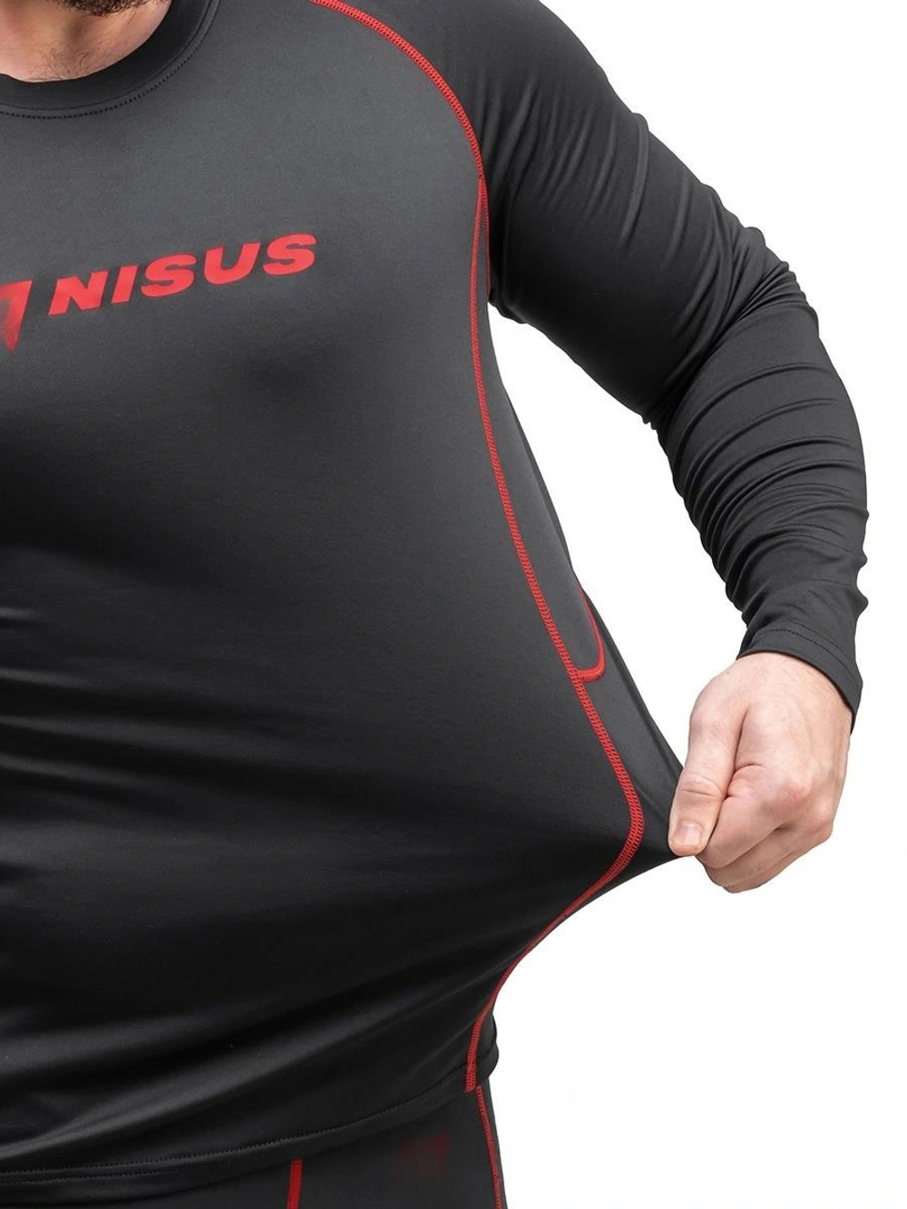 Комплект термобелья мужской Nisus Energy цвет черный, размер M (46-48) (N-6304-M)