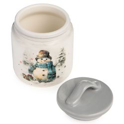 БАНКА AGNESS "С НОВЫМ ГОДОМ!" 10*14 СМ 500 МЛ (КОР=24ШТ.)