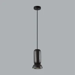 5054/1D PENDANT ODL24 451 черный/металл/керамика Подвес GU10 LED 4W KERAMA
