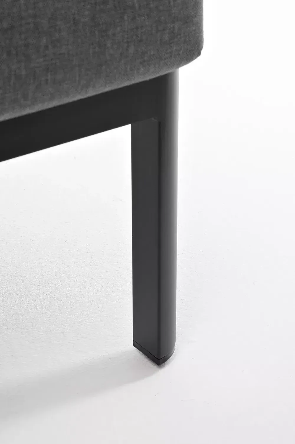 "Сан Ремо" кресло плетеное из роупа садовое, каркас алюминий темно-серый, роуп серый, ткань серая