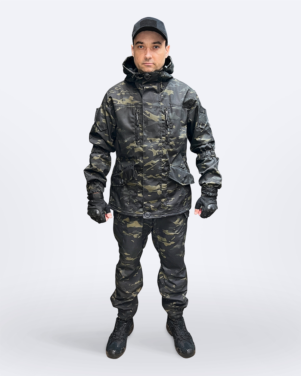 Костюм горка 5 Черный мультикам Лето