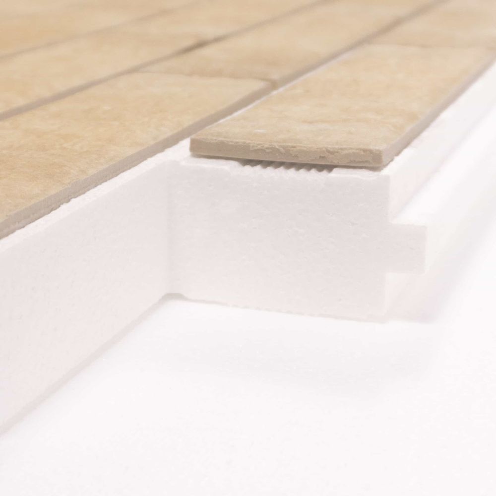 Клинкерная термопанель ППС BestPoint Loft Brick Salt 1020х455 мм