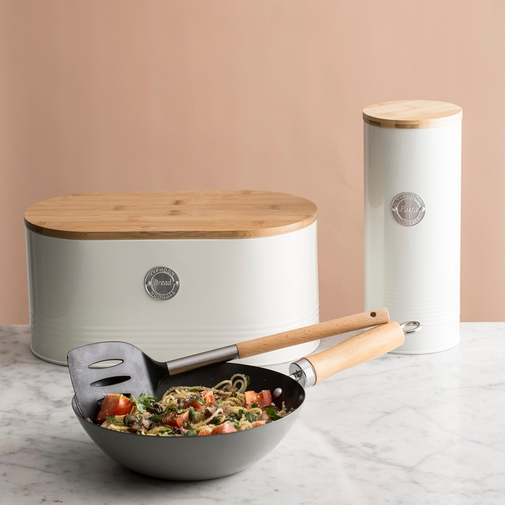 Хлебница living кремовая