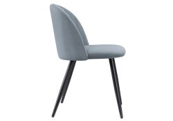 Стул на металлокаркасе Gabi 1 gray / black