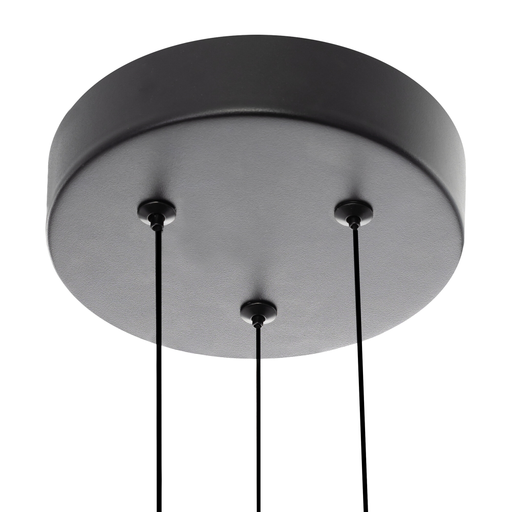 Citilux LUCIA CL217181 Люстра светодиодная подвесная Чёрная