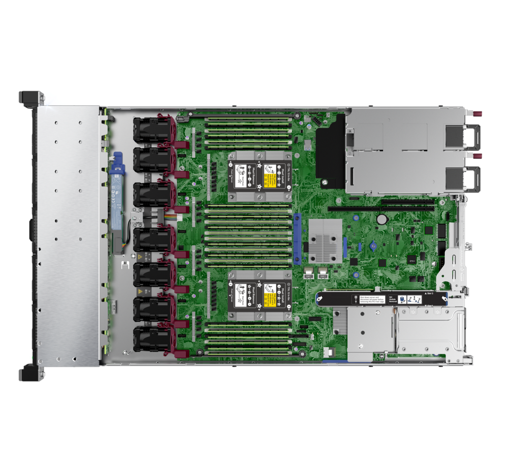 Стоечный сервер - HP Enterprise ProLiant DL360  Gen10, 1U 2.5“x8 1P/8C 32Gb, P40638-B21