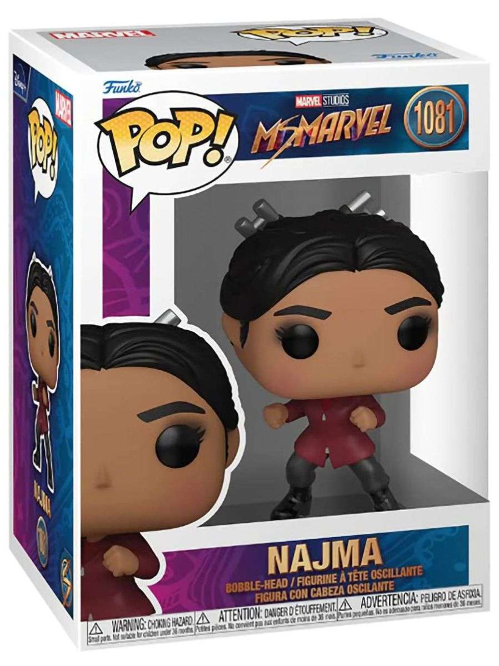 Фигурка Funko POP! TV Bobble Marvel Ms. Marvel Najma (1081) 59499
