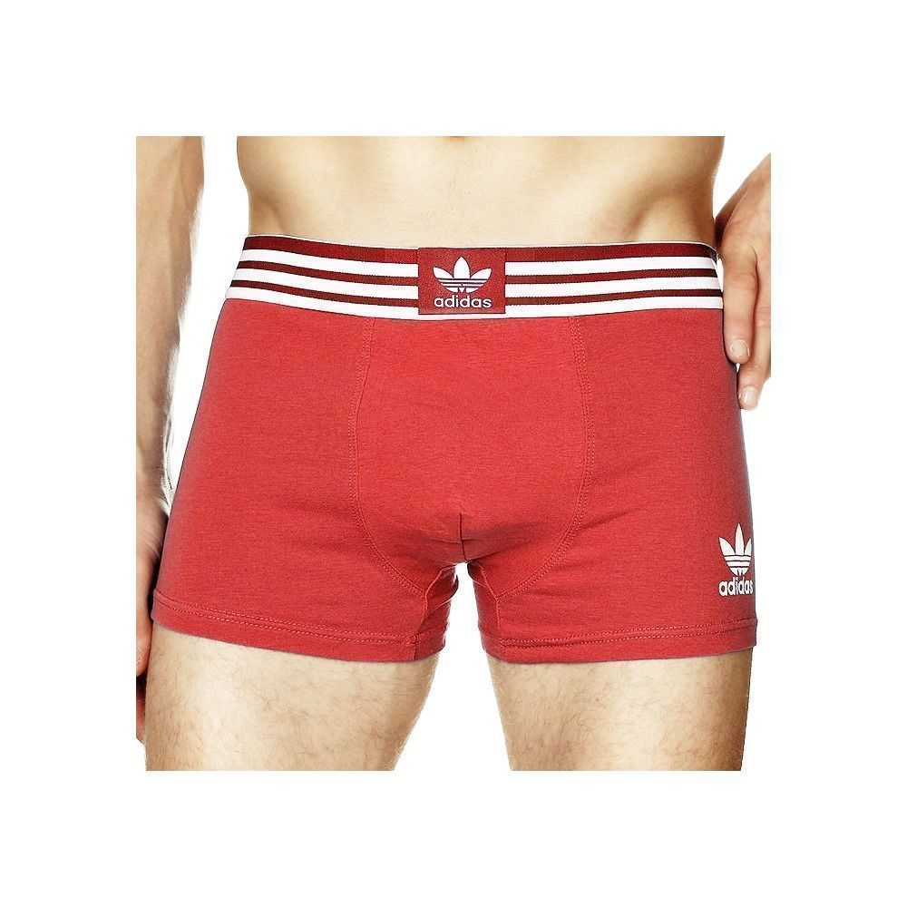 Мужские трусы боксеры красные Addidas Original Red