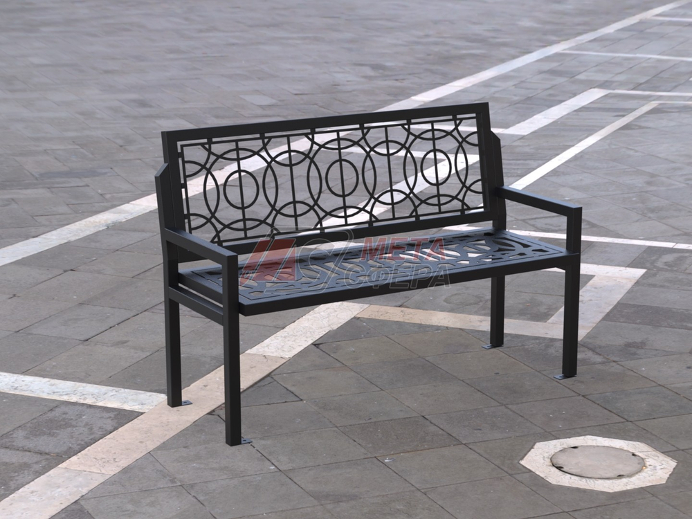 Скамейка резная Мелен