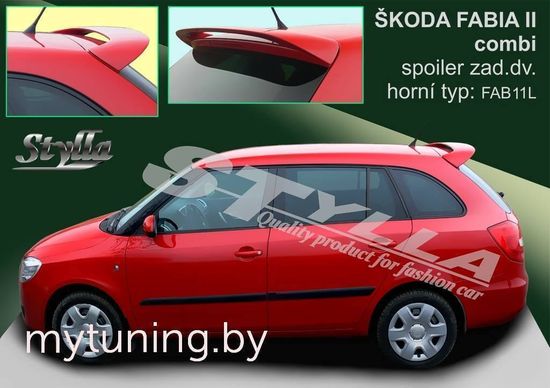 Спойлер для Skoda Fabia