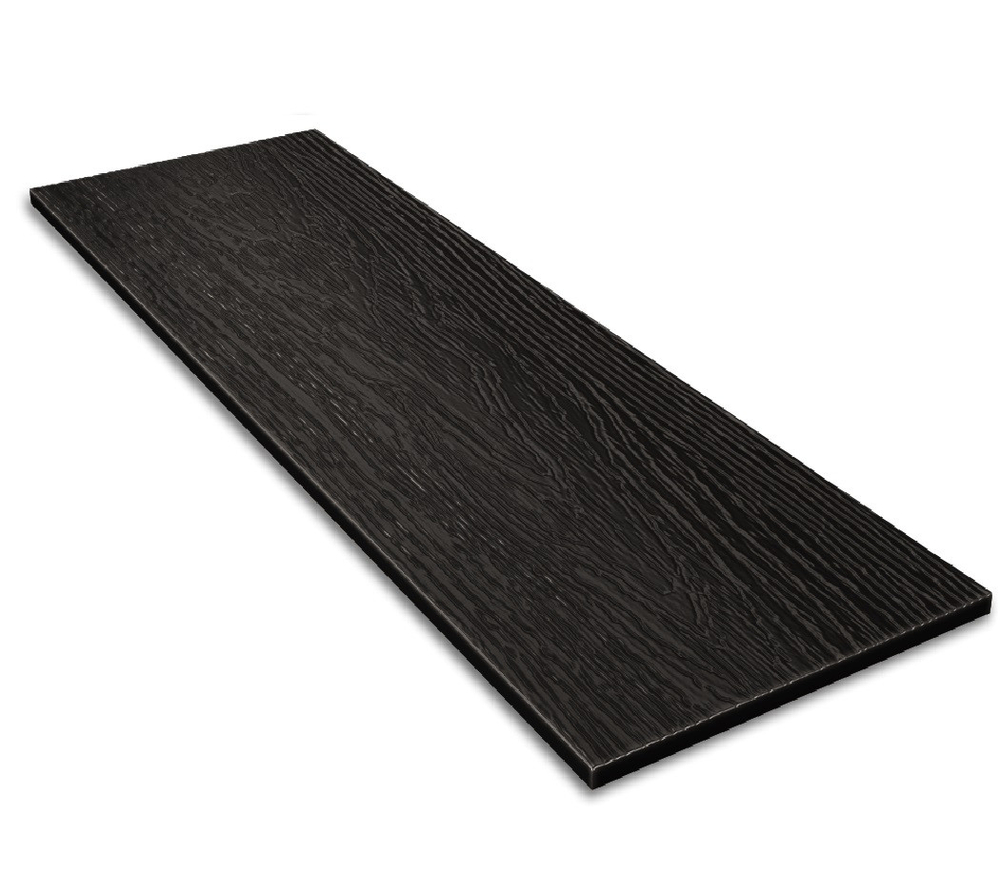 Сайдинг фиброцементный Decover 249010 3600x190x8 мм Dark