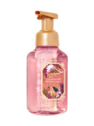 Bath and Body Works Strawberry Snowflakes Gentle & Clean Foaming Hand Soap