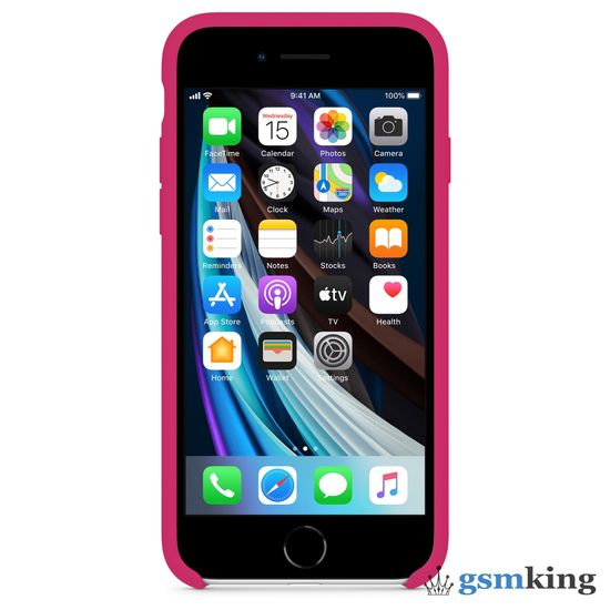 Silicone Case iPhone 7 | 8 | SE 2020 | 2022 Pink (Розовый)