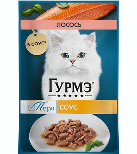 Гурмэ Перл Нежное филе Лосось в соусе 75гр.