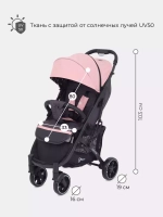 Коляска детская RANT "LIFE STAR" RA102 Cloud Pink