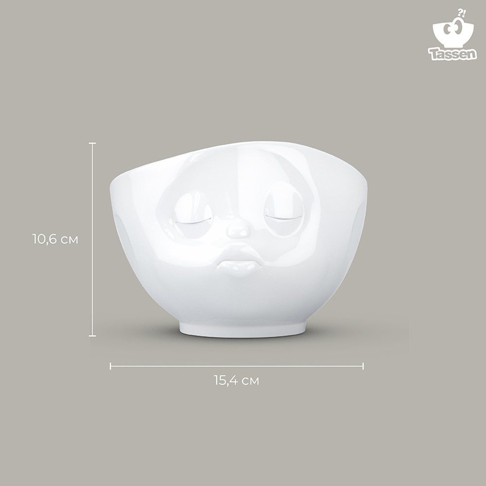 Чаша kissing, 500 мл, белая