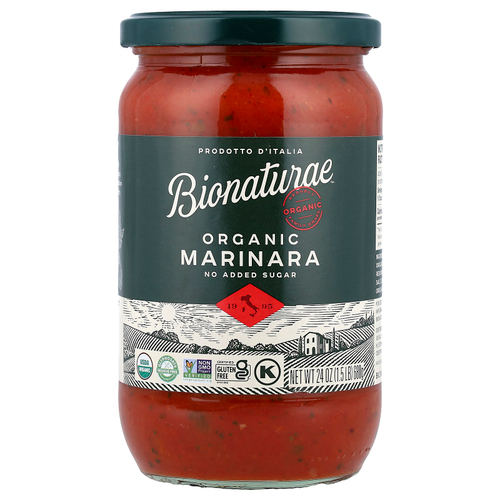 Bionaturae, Bionaturae™, органическая маринара, 680 г (24 унции)