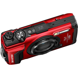 Компактный фотоаппарат Olympus OM System Tough TG-7, красный