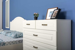 Спальня Ливерпуль вар.9 Белый/Ясень ваниль