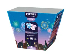 Гендерный салют синий 1,2"*25  БСП1502512