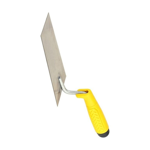 БИБЕР 35455 Кельма трапециевидная нерж.сталь пласт.рукоятка 160мм---