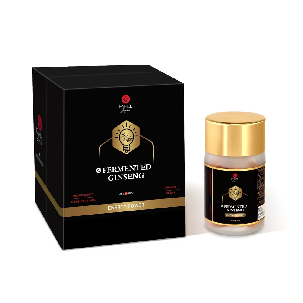Витаминный комплекс Enhel Japan для молодости и энергии с женьшенем fermented ginseng