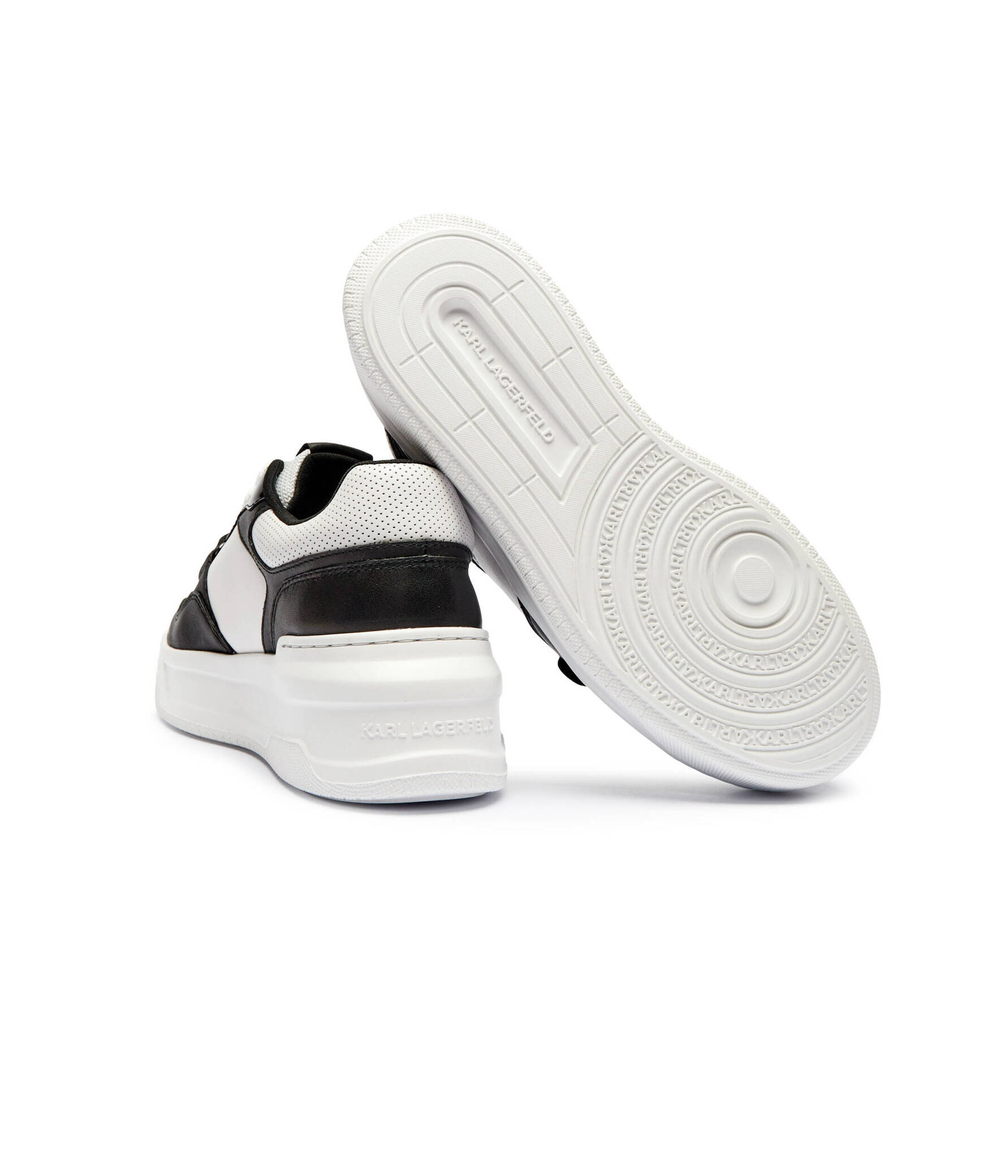 Кожаные кроссовки krew max Karl Lagerfeld - черный(KL63321)