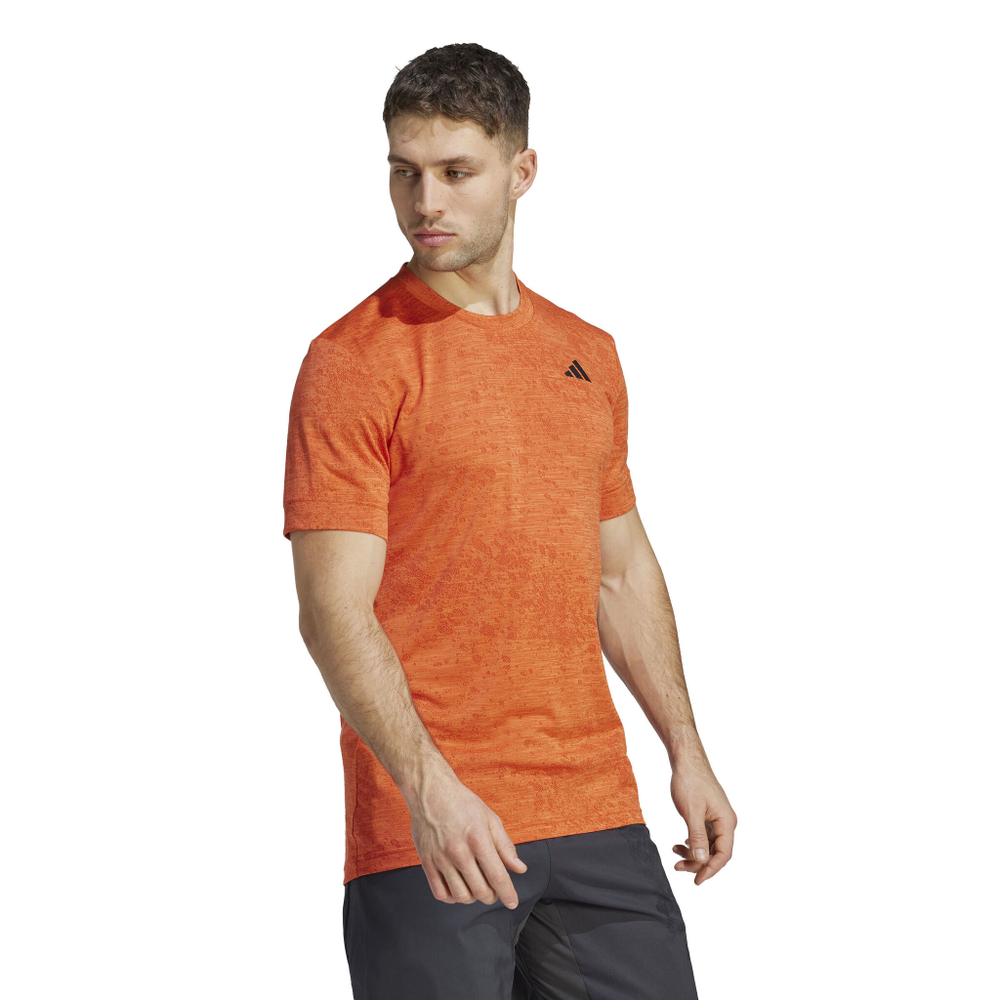 Мужское теннисное поло adidas FreeLift T-Shirt Men - Orange