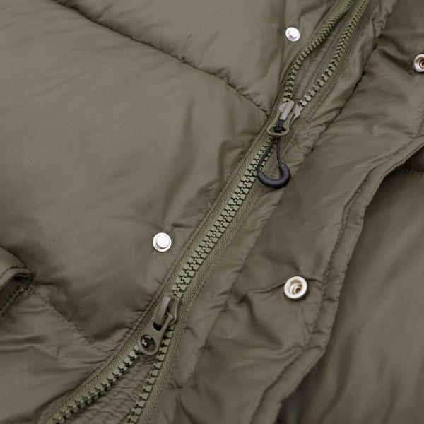 Пуховик FW24 Puffer Long темный хаки - фото 4