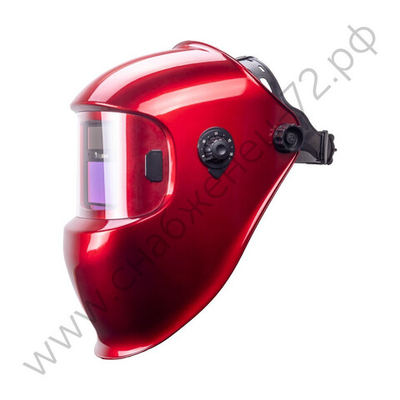 Маска сварщика КОРУНД-5 красная без коробки (ф-р 2100V, пр-во FoxWeld)