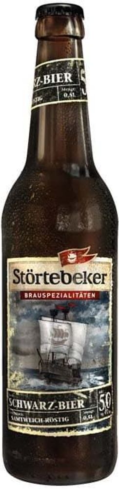 Stortebeker Schwarzbier 0.5 л. - стекло(5 шт.)