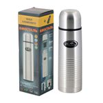 Термос &quot;Биосталь&quot; с узкой горловиной, 0,75 л, в чехле/12/