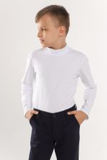 Джемпер для мальчика Скул-4 Виотекс БЕЛЫЙ