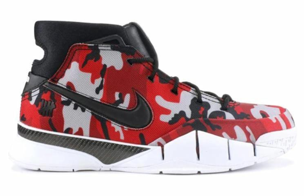 Кроссовки Undefeated X Nike Zoom Kobe 1 Protro Red Camo (Santa Monica)