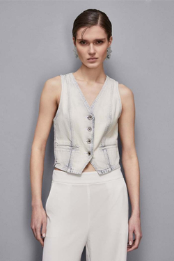 Жилет джинсовый женский PATRIZIA PEPE