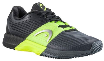 Мужские кроссовки теннисные Head Revolt Pro 4.0 Clay Men - black/yellow