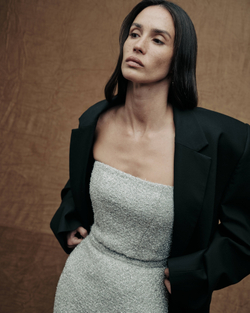 Серебряный корсет