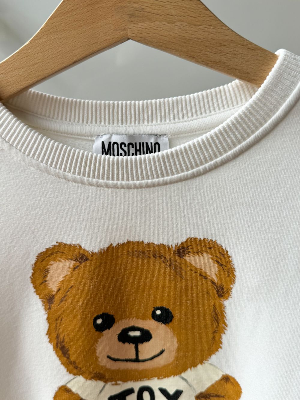 Хлопковый свитшот Moschino, 128