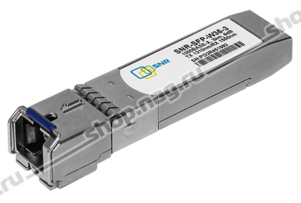 SNR-SFP-W35-3 Модуль SFP WDM 3км 1310nm, SC connector