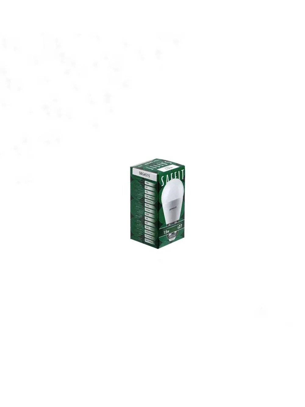 Светодиодные лампы G45 Шар E27 15W 2700К 10 шт.